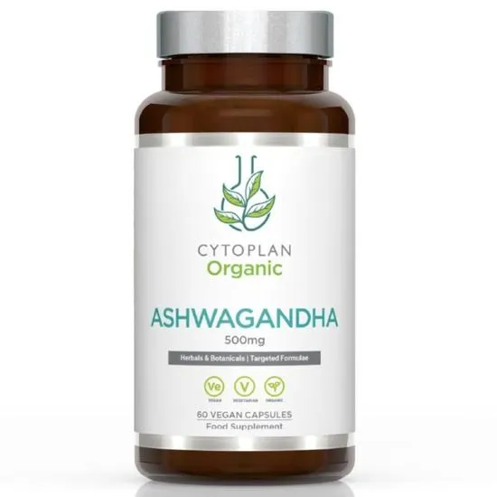 Cytoplan Organic Ashwagandha Capsules