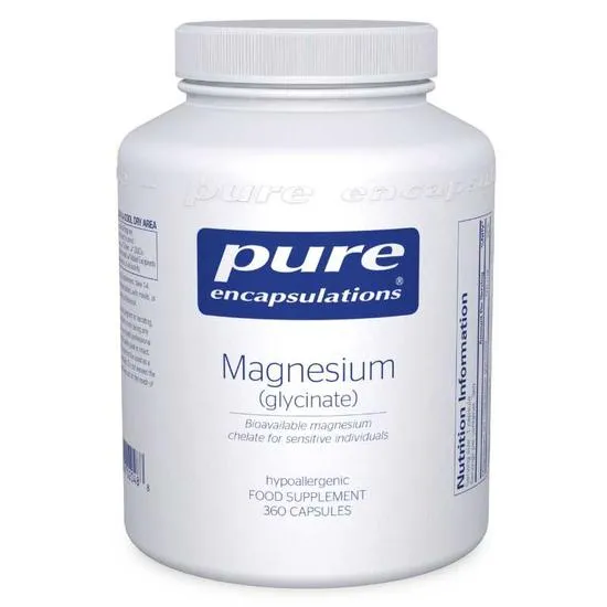 Pure Encapsulations Magnesium Glycinate Capsules 360 Capsules