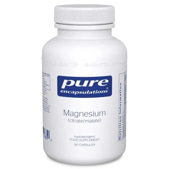 Pure Encapsulations Magnesium citrate/malate Capsules