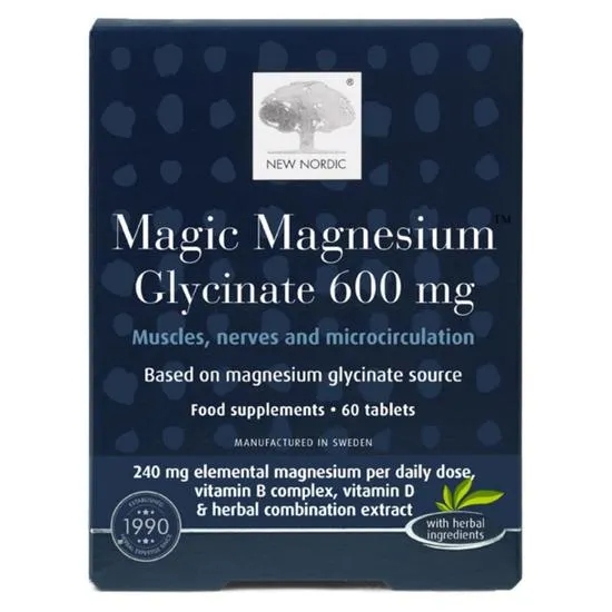 New Nordic Magic Magnesium Glycinate 600mg