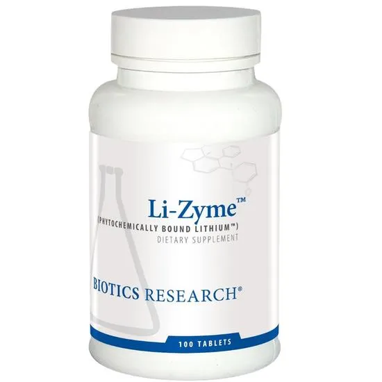 Biotics Research Li-Zyme Lithium Tablets