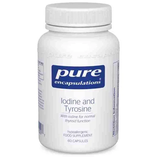 Pure Encapsulations Iodine & Tyrosine Capsules