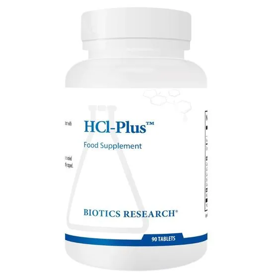Biotics Research HCl-Plus Tablets