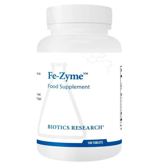 Biotics Research Fe-Zyme Tablets