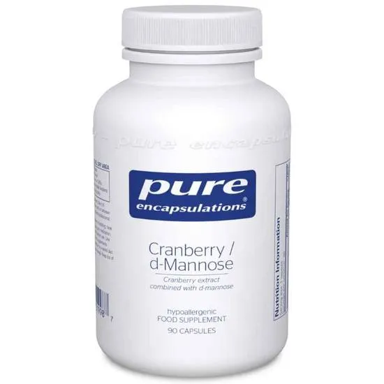 Pure Encapsulations Cranberry & d-Mannose Capsules
