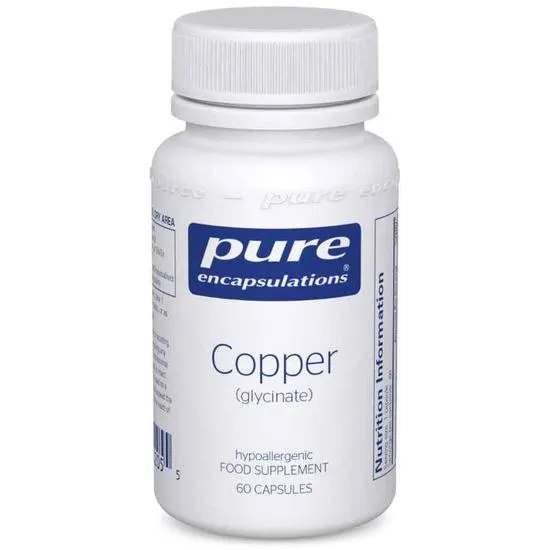 Pure Encapsulations Copper Glycinate Capsules