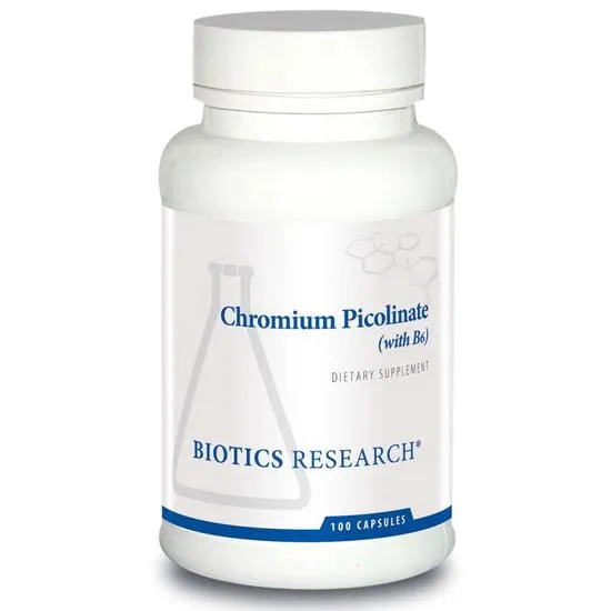 Biotics Research Chromium Picolinate +B6 Capsules