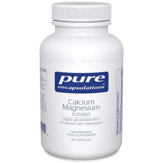 Pure Encapsulations Calcium Magnesium Citrate Capsules