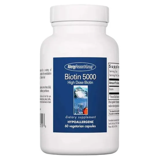 Allergy Research Group Biotin Capsules
