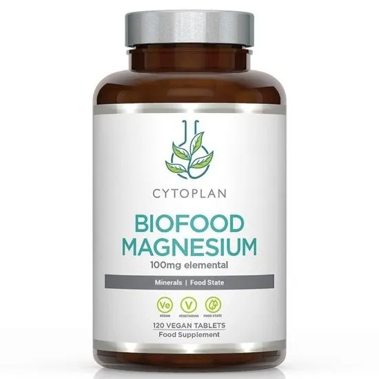 Cytoplan Biofood Magnesium 100mg Tablets