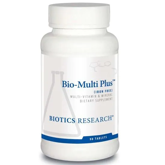 Biotics Research Bio-Multi-Plus Iron Free Tablets