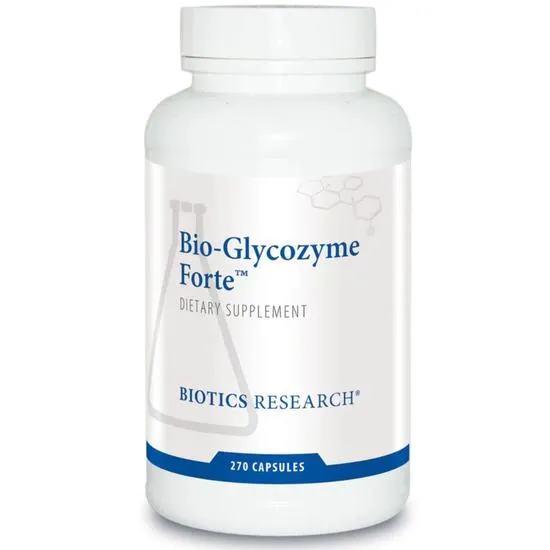 Biotics Research Bio-Glycozyme Forte Capsules