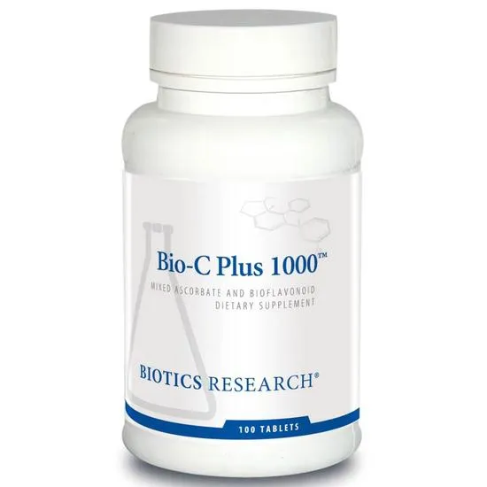 Biotics Research Bio-C Plus 1000 Balanced Ascorbates Tablets