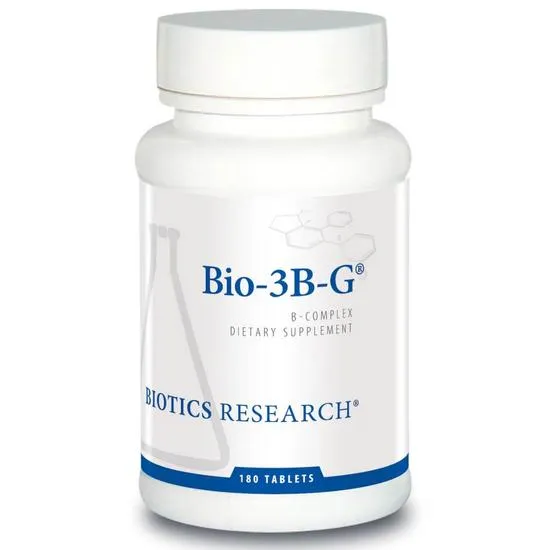 Biotics Research Bio-3B-G Special B Complex Tablets
