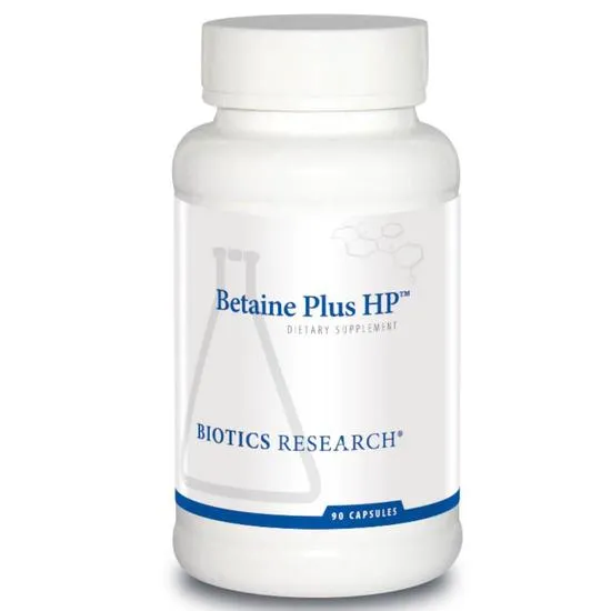 Biotics Research Betaine Plus HP Capsules