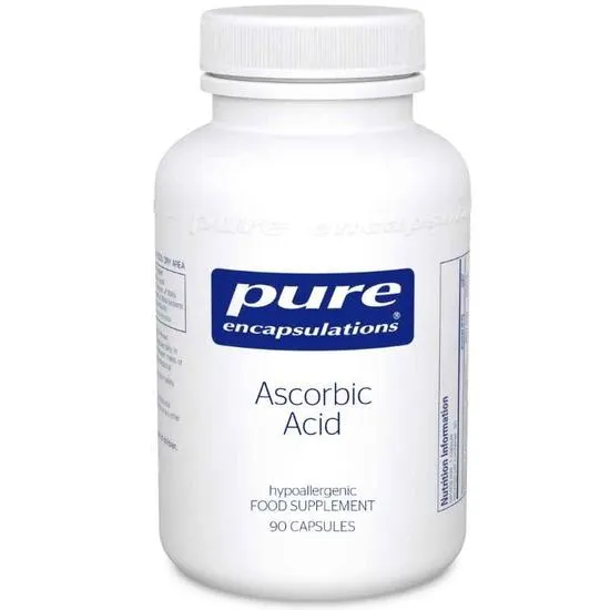 Pure Encapsulations Ascorbic Acid Capsules