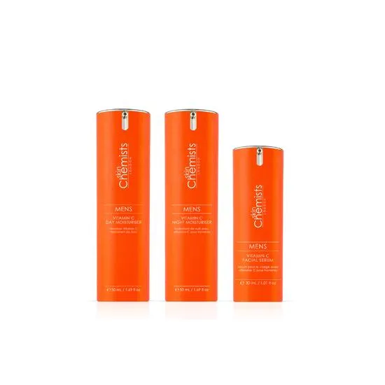 skinChemists Anti-Ageing Men's Skin Care Essentials Kit
