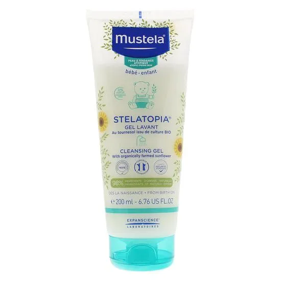 Mustela Stelatopia Cleansing Gel For Atopic-Prone Skin