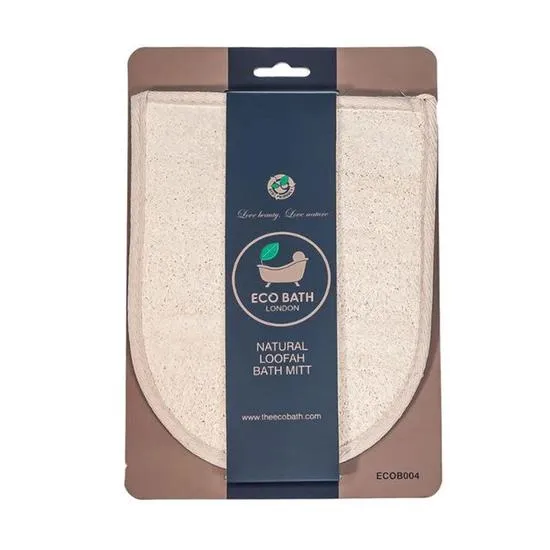 Eco Bath London Natural Loofah Bath Mitt