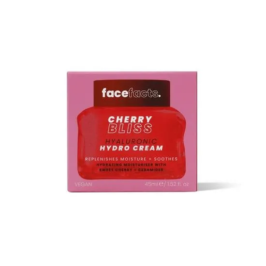 Face Facts Cherry Bliss Hyaluronic Hydro Cream