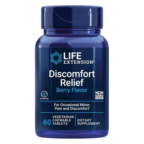 Life Extension PEA Discomfort Relief Chew Tablets