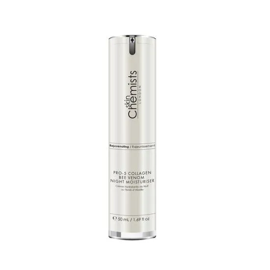 skinChemists Pro-5 Collagen Bee Venom Night Moisturiser