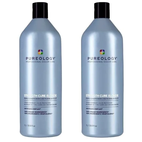 Pureology Strength Cure Blonde Conditioner 2 x 1000ml