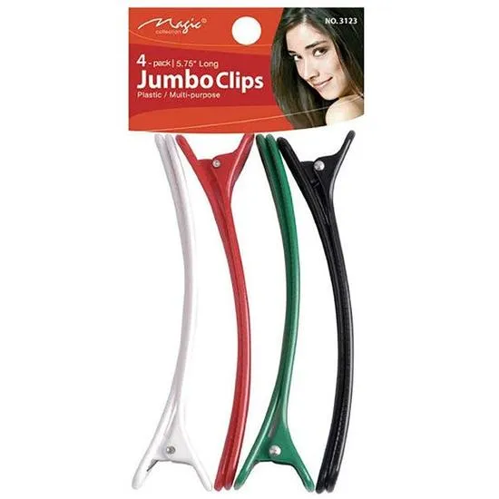 Magic Collection Plastic Jumbo Clips 3123