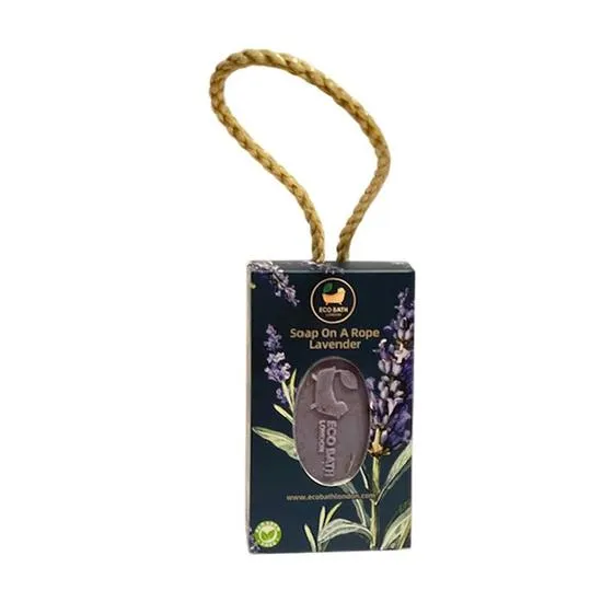 Eco Bath London Soap On A Rope Lavender