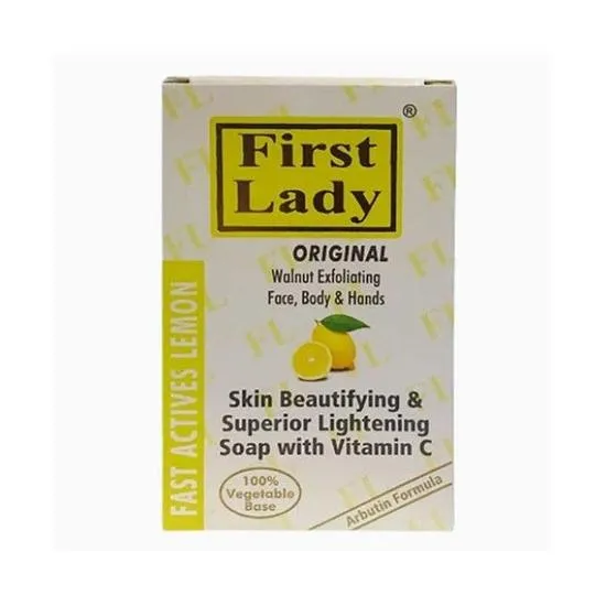 First Lady Fast Actives Lemon Skin Beautifying Soap