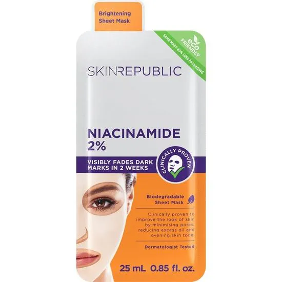 Skin Republic Niacinamide 2% Face Sheet Mask