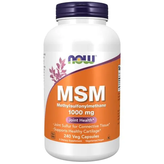 NOW Foods MSM Methylsulphonylmethane 1000mg Vegicaps