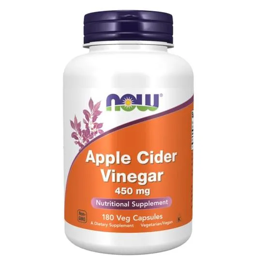 NOW Foods Apple Cider Vinegar 450mg Capsules