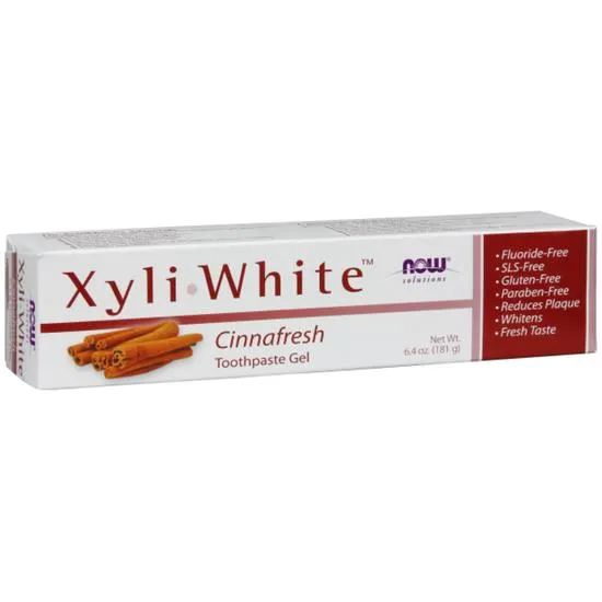 NOW Foods XyliWhite Cinnafresh Toothpaste Gel