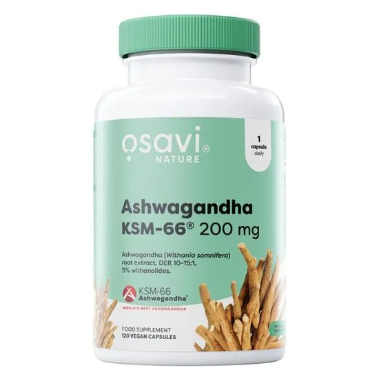 Osavi Ashwagandha Ksm-66 200Mg Capsules 120 Capsules