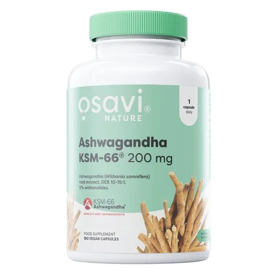 Osavi Ashwagandha Ksm-66 200Mg Capsules 180 Capsules