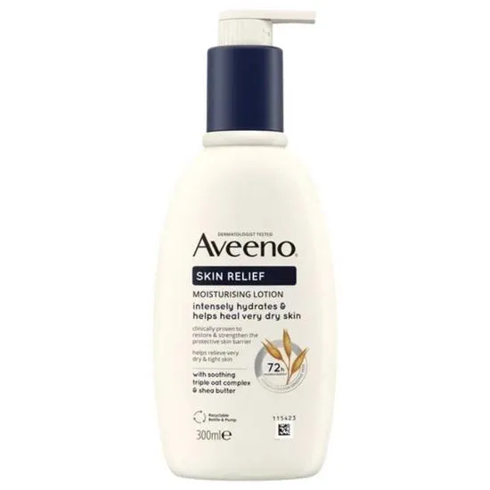 Aveeno Skin Relief Nourishing Lotion Shea Butter 300Ml