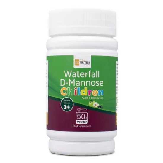 SC Nutra Waterfall D-Mannose Children Apple & Blackcurrant Powder