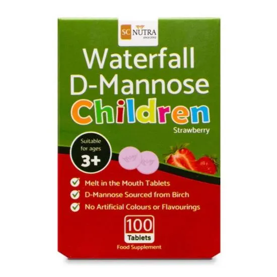 SC Nutra Waterfall D-Mannose Children Strawberry Chewables