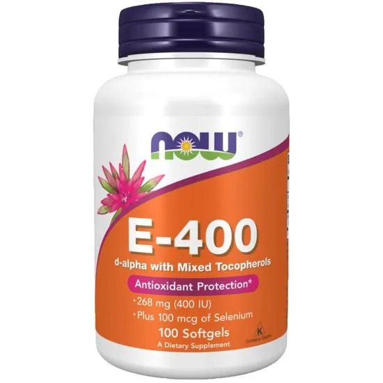 NOW Foods Vitamin E-400iu With Selenium Softgels