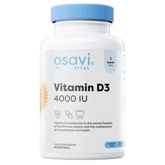 Osavi Vitamin D3 4000iu Softgels