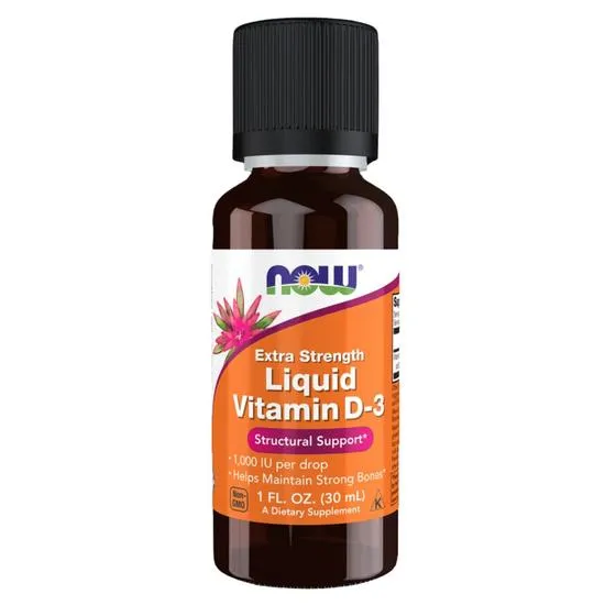 NOW Foods Vitamin D-3 Liquid 1000iu Extra Strength