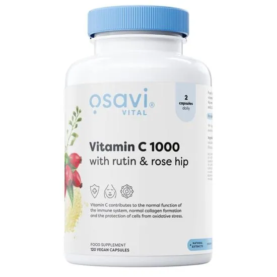 Osavi Vitamin C1000 With Rutin & Rose Hip Capsules