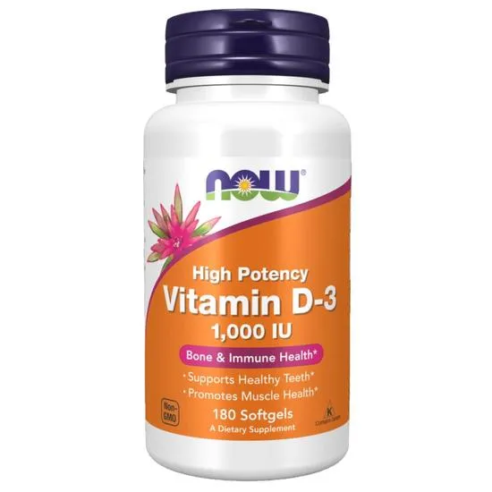 NOW Foods Vitamin D-3 1000iu
