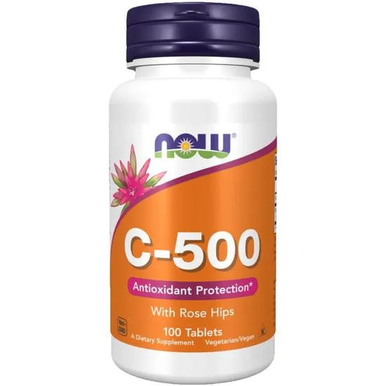 NOW Foods Vitamin C-500 With Rose Hips