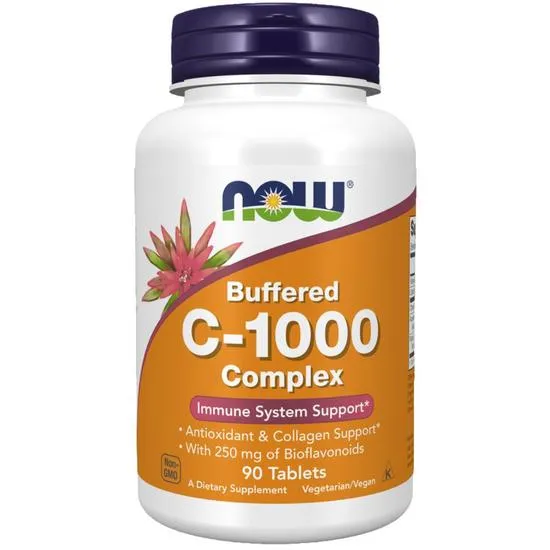 NOW Foods Vitamin C-1000 Complex Buffered With 250mg Bioflavonoids
