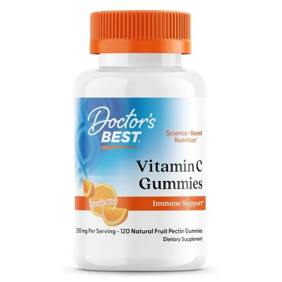 Doctor's Best Vitamin C 250mg Orange Bliss Gummies