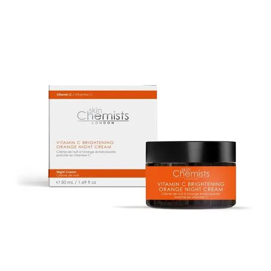 skinChemists Vitamin C Brightening Orange Night Cream