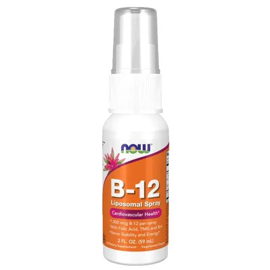 NOW Foods Vitamin B-12 Liposomal Spray