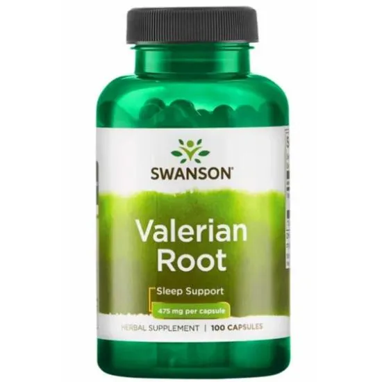 Swanson Valerian Root 475mg Capsules